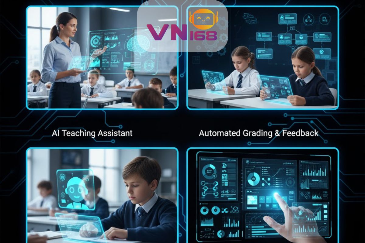 Các công cụ AI trong giáo dục và đào tạo của VN168