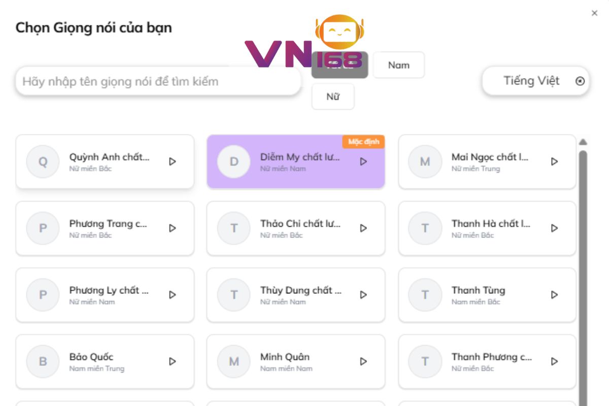 Chọn Giọng Nói AI Phù Hợp Với Nội Dung
